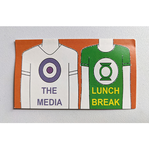 The Media Lunch Break Podcast Logo